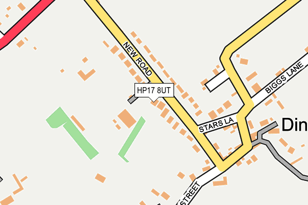 HP17 8UT map - OS OpenMap – Local (Ordnance Survey) HP17 8UT map - OS OpenMap – Local (Ordnance Survey)