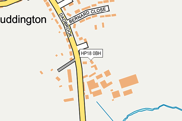 HP18 0BH map - OS OpenMap – Local (Ordnance Survey) HP18 0BH map - OS OpenMap – Local (Ordnance Survey)