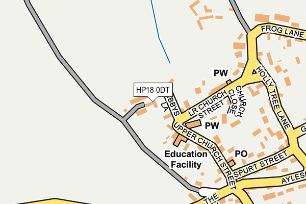 HP18 0DT map - OS OpenMap – Local (Ordnance Survey) HP18 0DT map - OS OpenMap – Local (Ordnance Survey)