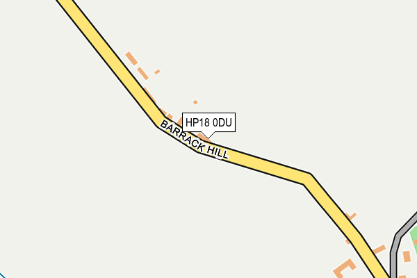 HP18 0DU map - OS OpenMap – Local (Ordnance Survey) HP18 0DU map - OS OpenMap – Local (Ordnance Survey)