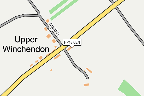 HP18 0EN map - OS OpenMap – Local (Ordnance Survey) HP18 0EN map - OS OpenMap – Local (Ordnance Survey)
