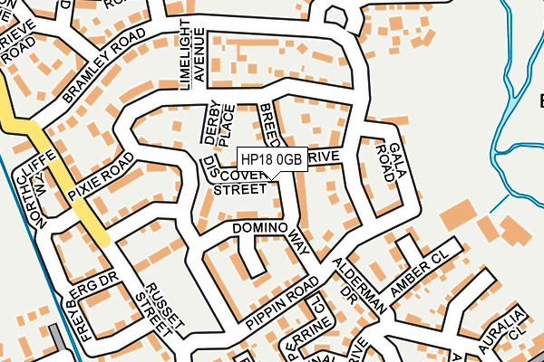 HP18 0GB map - OS OpenMap – Local (Ordnance Survey) HP18 0GB map - OS OpenMap – Local (Ordnance Survey)