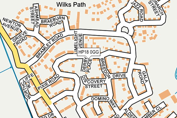 HP18 0GG map - OS OpenMap – Local (Ordnance Survey) HP18 0GG map - OS OpenMap – Local (Ordnance Survey)