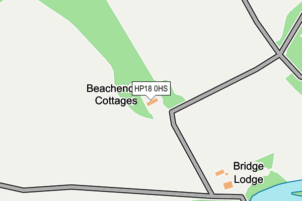 HP18 0HS map - OS OpenMap – Local (Ordnance Survey) HP18 0HS map - OS OpenMap – Local (Ordnance Survey)