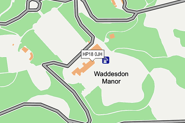 HP18 0JH map - OS OpenMap – Local (Ordnance Survey)