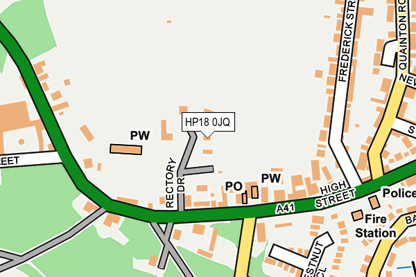 HP18 0JQ map - OS OpenMap – Local (Ordnance Survey) HP18 0JQ map - OS OpenMap – Local (Ordnance Survey)