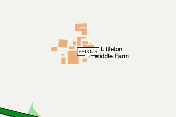 HP18 0JR map - OS OpenMap – Local (Ordnance Survey) HP18 0JR map - OS OpenMap – Local (Ordnance Survey)