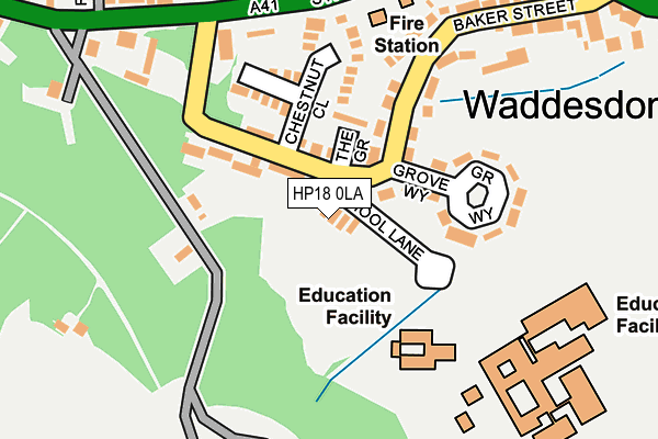 HP18 0LA map - OS OpenMap – Local (Ordnance Survey) HP18 0LA map - OS OpenMap – Local (Ordnance Survey)