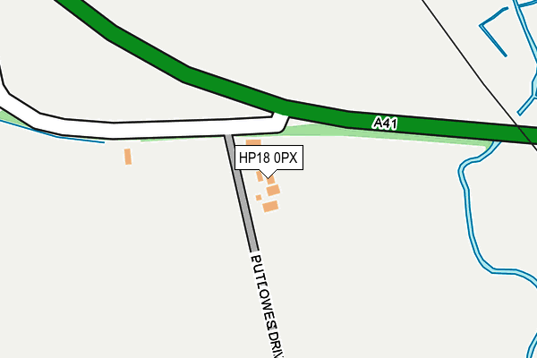HP18 0PX map - OS OpenMap – Local (Ordnance Survey) HP18 0PX map - OS OpenMap – Local (Ordnance Survey)