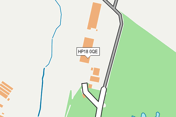 HP18 0QE map - OS OpenMap – Local (Ordnance Survey) HP18 0QE map - OS OpenMap – Local (Ordnance Survey)
