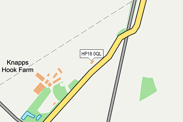 HP18 0QL map - OS OpenMap – Local (Ordnance Survey) HP18 0QL map - OS OpenMap – Local (Ordnance Survey)