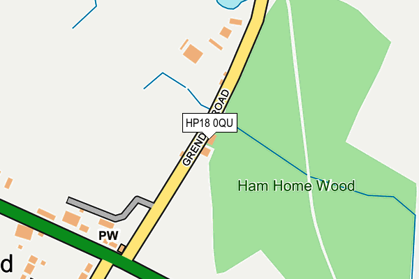 HP18 0QU map - OS OpenMap – Local (Ordnance Survey) HP18 0QU map - OS OpenMap – Local (Ordnance Survey)