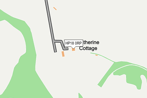 HP18 0RP map - OS OpenMap – Local (Ordnance Survey) HP18 0RP map - OS OpenMap – Local (Ordnance Survey)