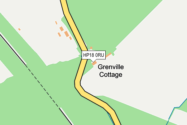 HP18 0RU map - OS OpenMap – Local (Ordnance Survey) HP18 0RU map - OS OpenMap – Local (Ordnance Survey)