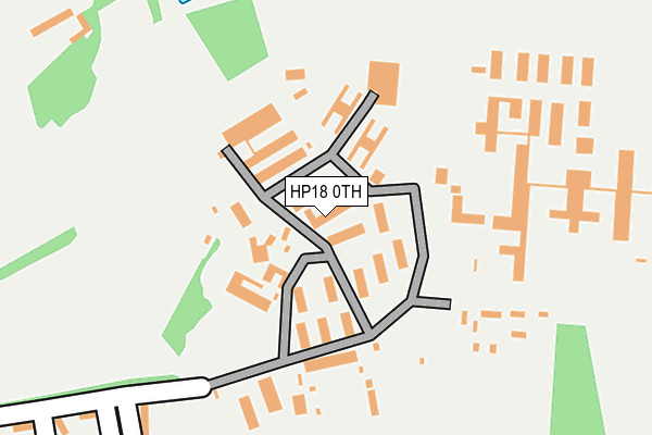 HP18 0TH map - OS OpenMap – Local (Ordnance Survey) HP18 0TH map - OS OpenMap – Local (Ordnance Survey)