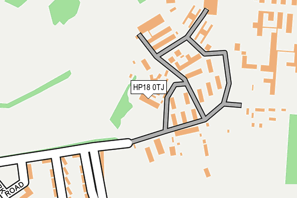 HP18 0TJ map - OS OpenMap – Local (Ordnance Survey) HP18 0TJ map - OS OpenMap – Local (Ordnance Survey)