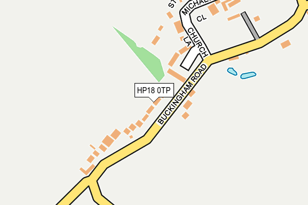 HP18 0TP map - OS OpenMap – Local (Ordnance Survey) HP18 0TP map - OS OpenMap – Local (Ordnance Survey)