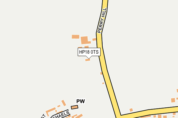 HP18 0TS map - OS OpenMap – Local (Ordnance Survey) HP18 0TS map - OS OpenMap – Local (Ordnance Survey)