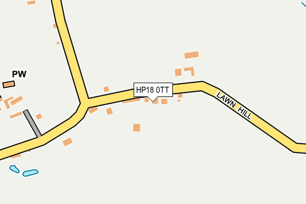 HP18 0TT map - OS OpenMap – Local (Ordnance Survey) HP18 0TT map - OS OpenMap – Local (Ordnance Survey)
