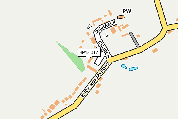 HP18 0TZ map - OS OpenMap – Local (Ordnance Survey) HP18 0TZ map - OS OpenMap – Local (Ordnance Survey)