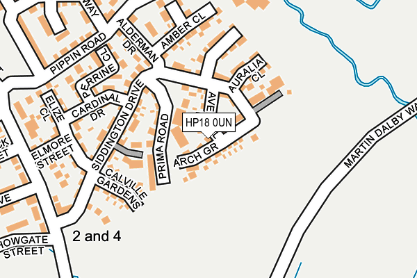 HP18 0UN map - OS OpenMap – Local (Ordnance Survey) HP18 0UN map - OS OpenMap – Local (Ordnance Survey)