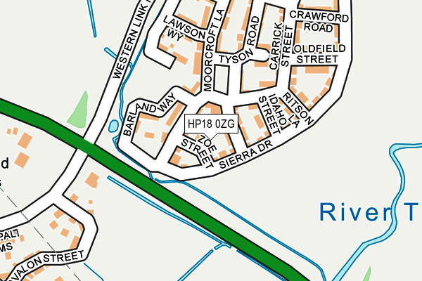 HP18 0ZG map - OS OpenMap – Local (Ordnance Survey) HP18 0ZG map - OS OpenMap – Local (Ordnance Survey)