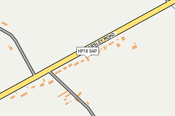 HP18 9AP map - OS OpenMap – Local (Ordnance Survey) HP18 9AP map - OS OpenMap – Local (Ordnance Survey)