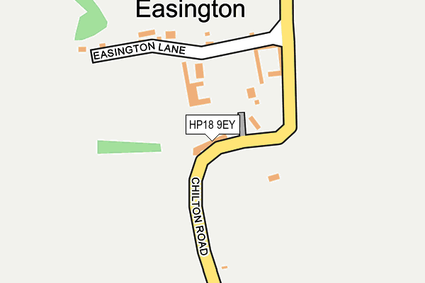HP18 9EY map - OS OpenMap – Local (Ordnance Survey) HP18 9EY map - OS OpenMap – Local (Ordnance Survey)