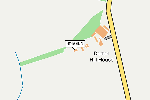 HP18 9ND map - OS OpenMap – Local (Ordnance Survey) HP18 9ND map - OS OpenMap – Local (Ordnance Survey)