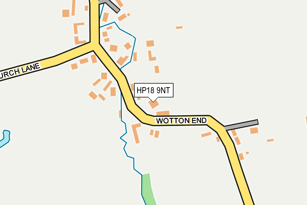 HP18 9NT map - OS OpenMap – Local (Ordnance Survey) HP18 9NT map - OS OpenMap – Local (Ordnance Survey)