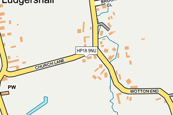 HP18 9NU map - OS OpenMap – Local (Ordnance Survey) HP18 9NU map - OS OpenMap – Local (Ordnance Survey)