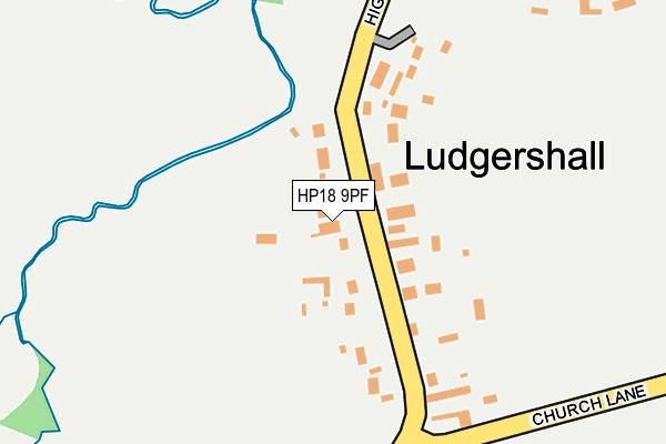 HP18 9PF map - OS OpenMap – Local (Ordnance Survey) HP18 9PF map - OS OpenMap – Local (Ordnance Survey)