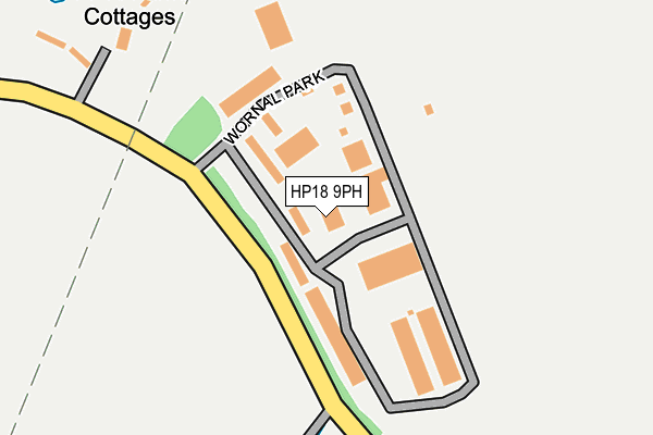 HP18 9PH map - OS OpenMap – Local (Ordnance Survey) HP18 9PH map - OS OpenMap – Local (Ordnance Survey)
