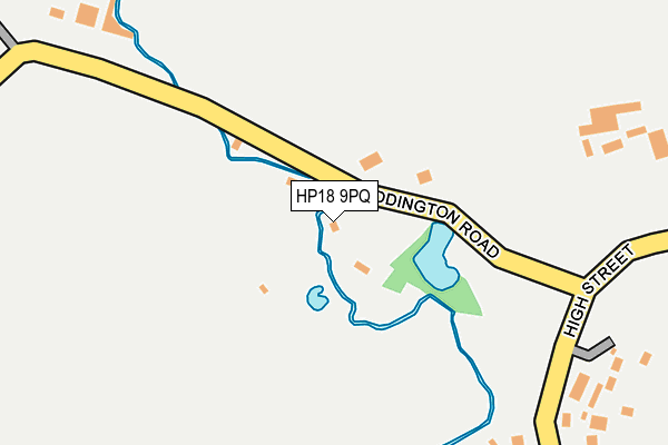 HP18 9PQ map - OS OpenMap – Local (Ordnance Survey) HP18 9PQ map - OS OpenMap – Local (Ordnance Survey)