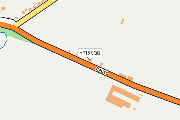 HP18 9QQ map - OS OpenMap – Local (Ordnance Survey) HP18 9QQ map - OS OpenMap – Local (Ordnance Survey)