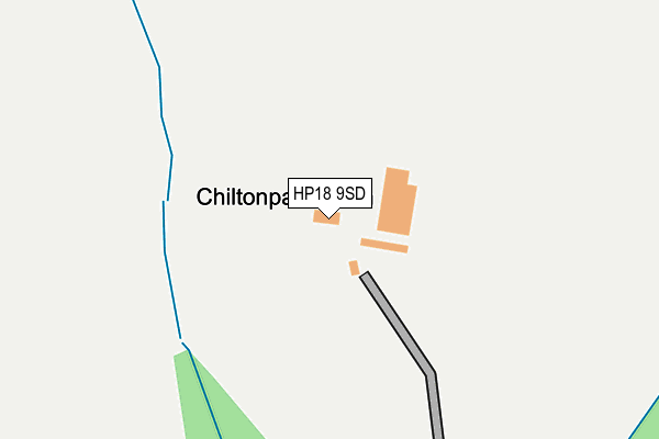 HP18 9SD map - OS OpenMap – Local (Ordnance Survey) HP18 9SD map - OS OpenMap – Local (Ordnance Survey)