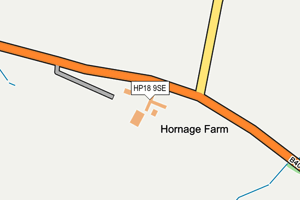 HP18 9SE map - OS OpenMap – Local (Ordnance Survey) HP18 9SE map - OS OpenMap – Local (Ordnance Survey)