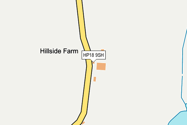 HP18 9SH map - OS OpenMap – Local (Ordnance Survey) HP18 9SH map - OS OpenMap – Local (Ordnance Survey)