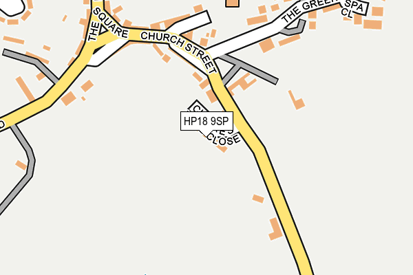 HP18 9SP map - OS OpenMap – Local (Ordnance Survey) HP18 9SP map - OS OpenMap – Local (Ordnance Survey)