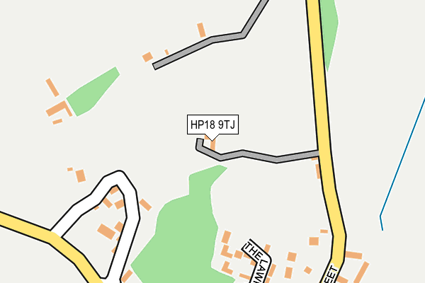 HP18 9TJ map - OS OpenMap – Local (Ordnance Survey) HP18 9TJ map - OS OpenMap – Local (Ordnance Survey)