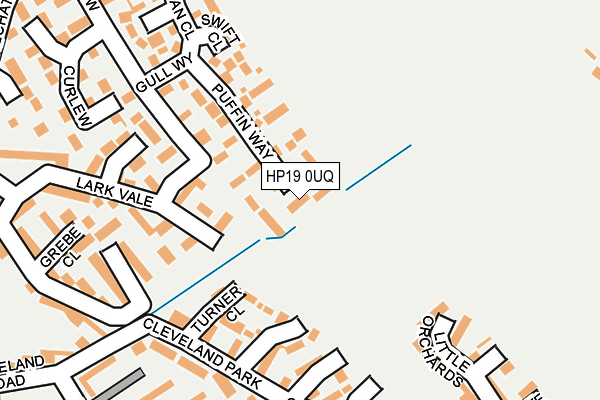HP19 0UQ map - OS OpenMap – Local (Ordnance Survey) HP19 0UQ map - OS OpenMap – Local (Ordnance Survey)