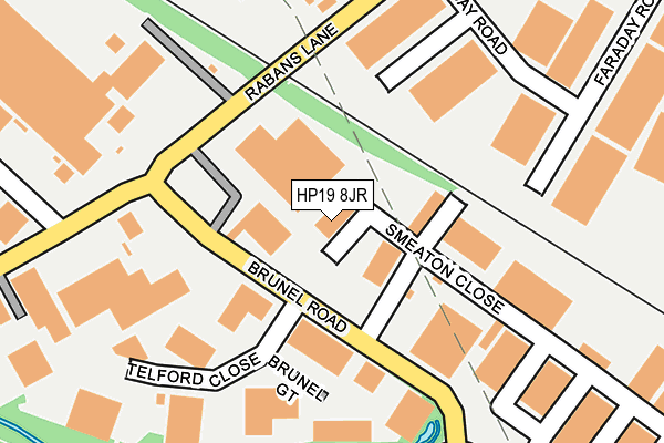 HP19 8JR map - OS OpenMap – Local (Ordnance Survey) HP19 8JR map - OS OpenMap – Local (Ordnance Survey)