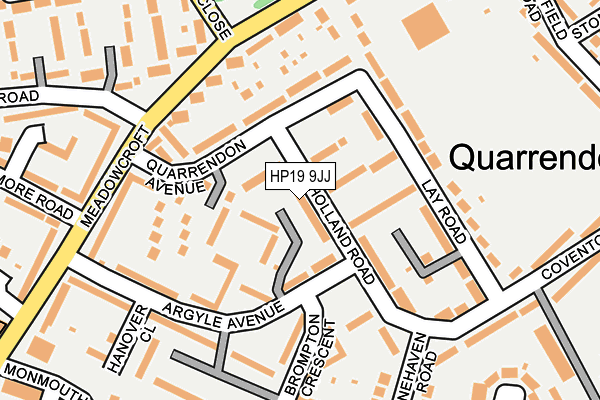 HP19 9JJ map - OS OpenMap – Local (Ordnance Survey) HP19 9JJ map - OS OpenMap – Local (Ordnance Survey)