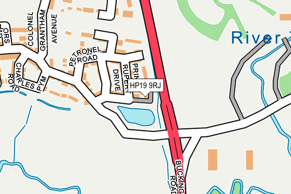 HP19 9RJ map - OS OpenMap – Local (Ordnance Survey) HP19 9RJ map - OS OpenMap – Local (Ordnance Survey)
