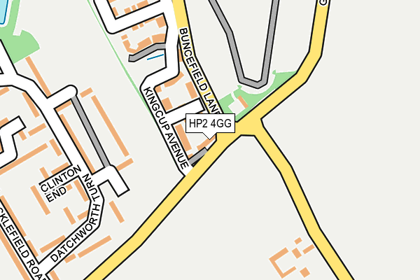 HP2 4GG map - OS OpenMap – Local (Ordnance Survey) HP2 4GG map - OS OpenMap – Local (Ordnance Survey)