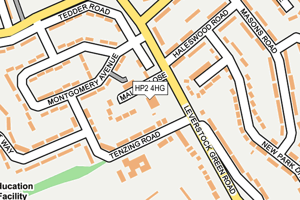 HP2 4HG map - OS OpenMap – Local (Ordnance Survey) HP2 4HG map - OS OpenMap – Local (Ordnance Survey)