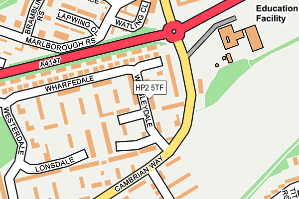 HP2 5TF map - OS OpenMap – Local (Ordnance Survey) HP2 5TF map - OS OpenMap – Local (Ordnance Survey)