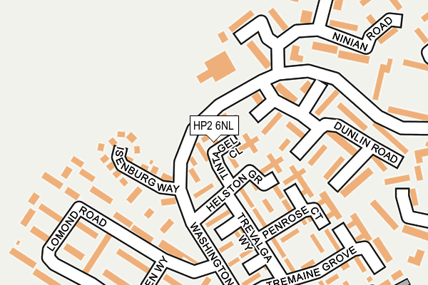 HP2 6NL map - OS OpenMap – Local (Ordnance Survey) HP2 6NL map - OS OpenMap – Local (Ordnance Survey)