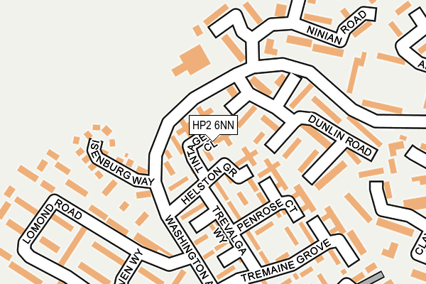 HP2 6NN map - OS OpenMap – Local (Ordnance Survey) HP2 6NN map - OS OpenMap – Local (Ordnance Survey)