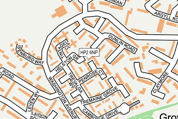 HP2 6NP map - OS OpenMap – Local (Ordnance Survey) HP2 6NP map - OS OpenMap – Local (Ordnance Survey)